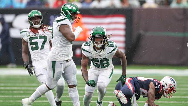 Jets' LB Quincy Williams (56)